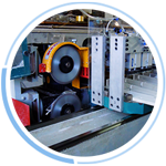 高端設(shè)備，集裁切與打磨一體，機(jī)械操作，精度高于普通設(shè)備20%