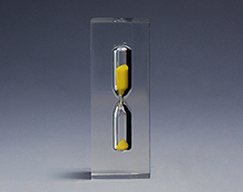 水晶膠沙漏 水晶膠沙漏